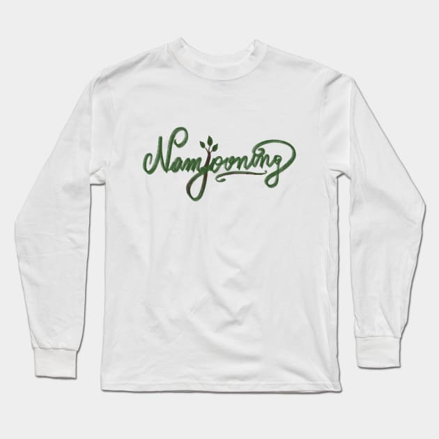 Namjooning BTS Namjoon RM Long Sleeve T-Shirt by kkotstore